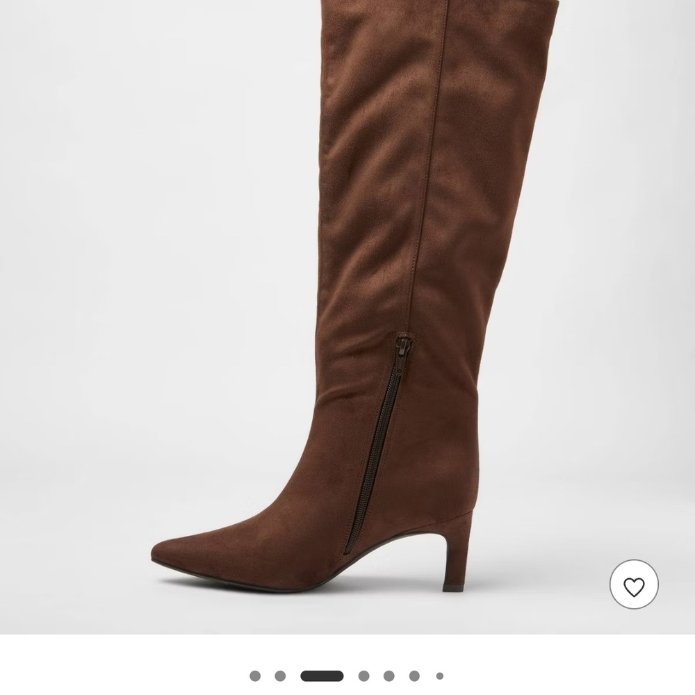 New Brown Over the Knee Boots Sze 8.5